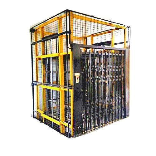 Forcelift Rectangular Electric Mild Steel Goods Lift, For Industrial, Certification : CE Certified