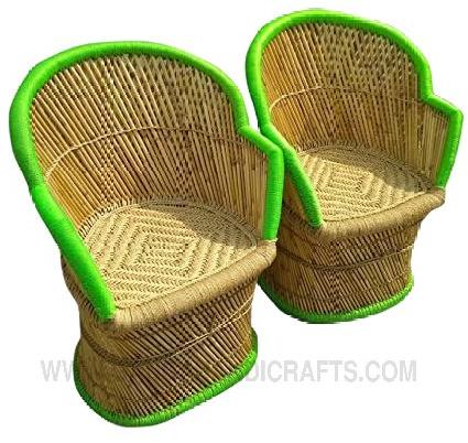 Ganga Handicrafts Garden Bamboo Chair, Feature : Attractive Designs, Corrosion Proof, Durable