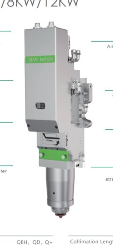 Laser Cutting Head, For Sheet Metal Cuttig, Fabrication Industy