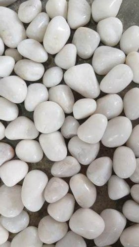 Pebble Stone, Color : White