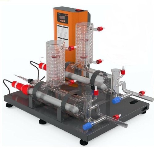 Electric Double Glass Distillation Unit, Certification : CE Certified