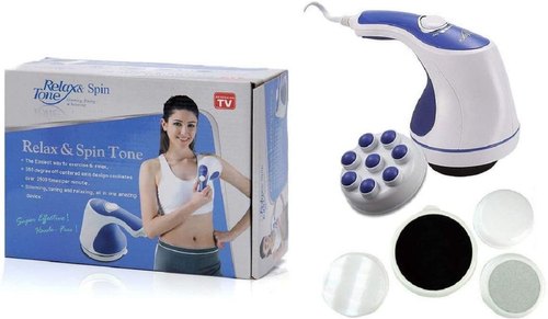 Body Massager, Color : Purple, White
