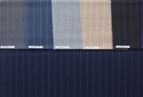 Poly Wool Design Fabric, For Suiting, Width : 58'