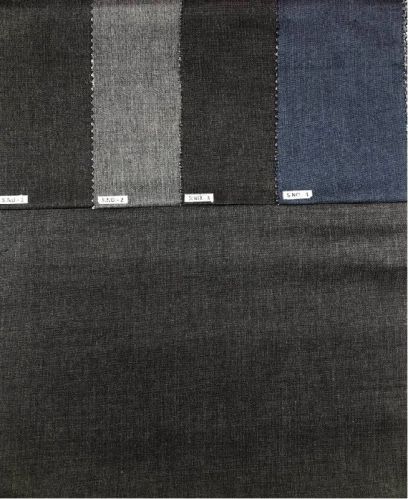 Plain Polyester Viscose Suiting, Width : 58'