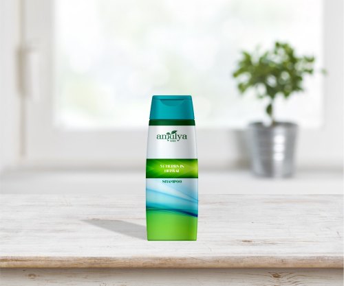 Amulya Herbal Hair Shampoo, Packaging Size : 100 Ml
