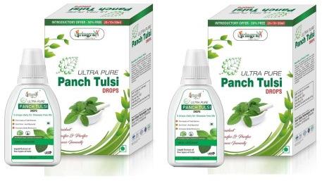 Vringra  Tulsi Drops, Packaging Type : Bottle