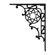 Power Coated Cast Iron Shelf Bracket, Style : Antique