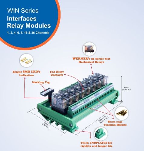 Werner Relay Module, Certification : CE Certified