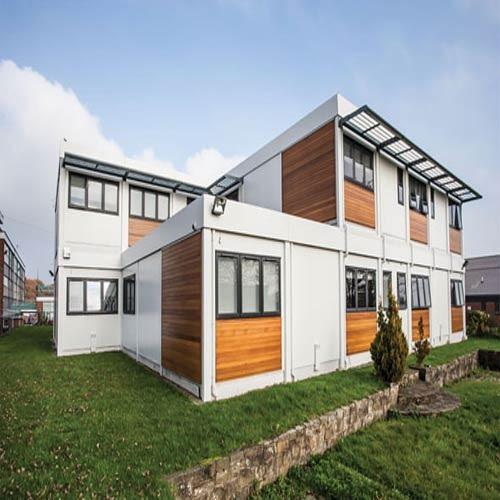 Steel Wood Modular Buildings, Color : White