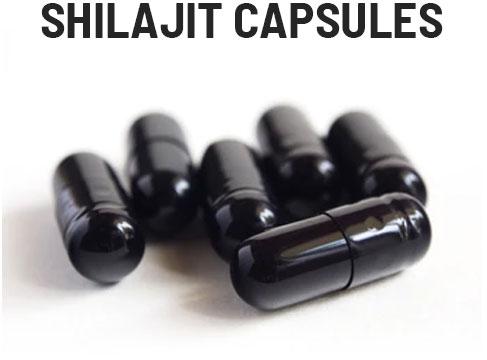 Shilajit Capsules, For Ayurvedic Use, Packaging Type : Bottle, Box, Packet, Plastic Bottles