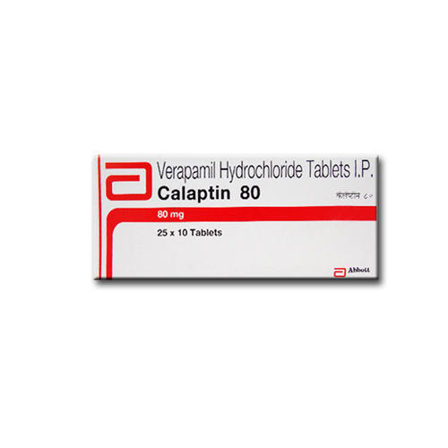 Calaptin Verapamil (80mg) Tablet