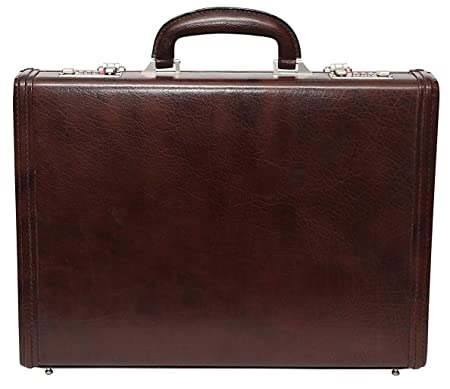 Plain Leather Briefcase Bag, Style : Modern