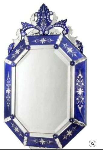 Polished Silver Venetian Mirror, For Household, Hotels, Interior, Furniture, Handicrafts, Mounting Type : Wall Mounted