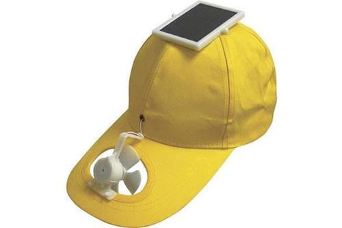 Solar Cool Cap, Color : Yellow