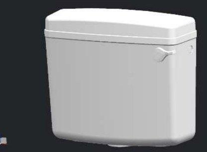 Plastic Flush Tank, Color : White