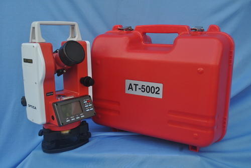 Metal Optica Electronic Theodolite, Color : Red White