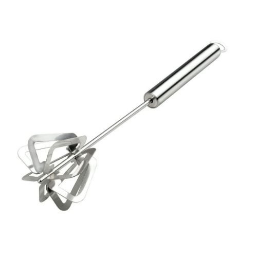 Standard Chrome Stainless Steel Hand Beater, Size : 31x6 Cm