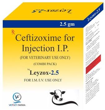 Ceftizoxime Injection, Brand Name : Leyzox 2.5 gm