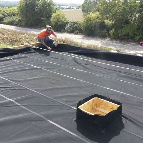 EPDM Rubber Roof Waterproofing Membrane, Length : 20mtr