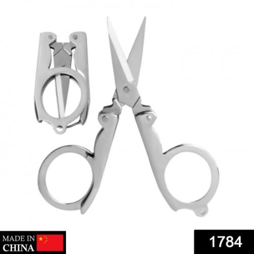 Stainless Steel Folding Scissor, Size : 3.5 Inch 