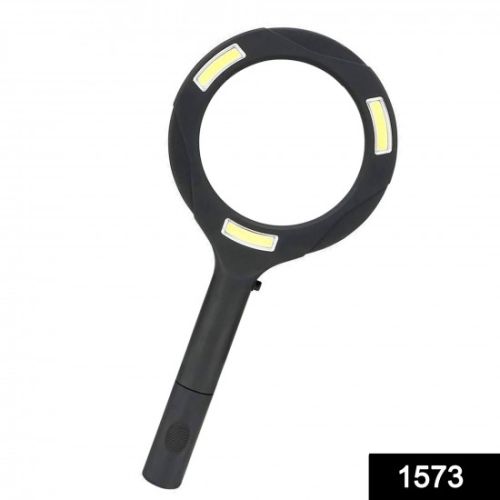 Shopmania Wholesale Rubberized Handle LED Magnifying Glass