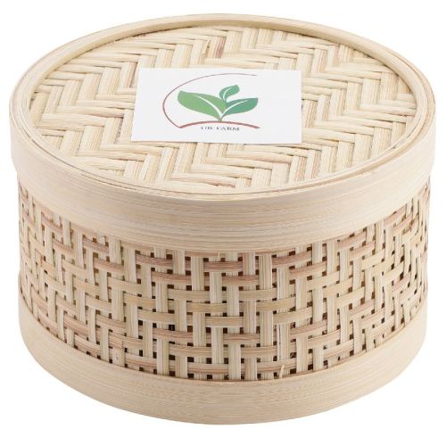 UR FARM Wicker Bamboo Box, For Packaging, Pattern : Plain