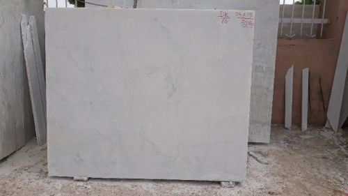Polished Plain Pure White Marble Slabs, Feature : Attractive Design, Dust Resistance