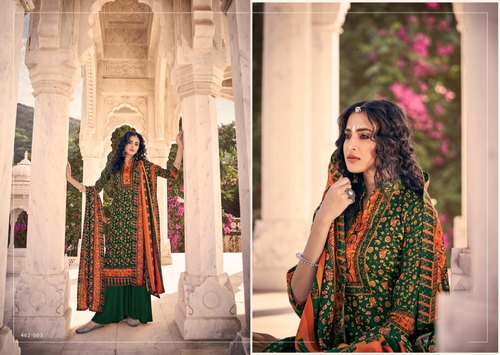 Pashmina Suit, Pattern : Straight