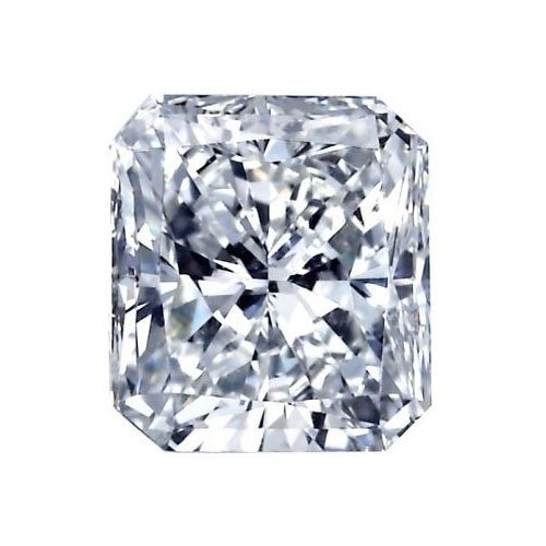 Certified GIA IGI HRD Square Radiant Solitaire Diamond