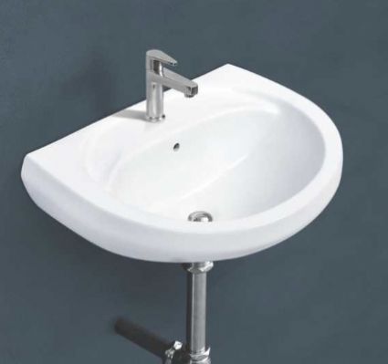 Ceramic Repose Wall Mounted Wash Basin, Style : Modern