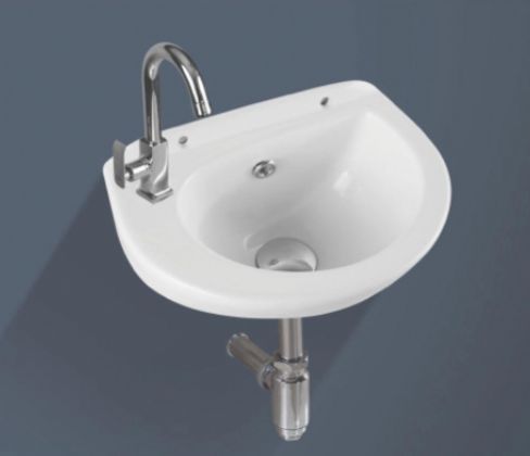 Ceramic Simple Wall Mounted Wash Basin, Style : Modern