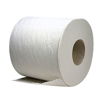 Soft Plain Paper Bathroom Tissue Roll, Feature : Light Weight, Recyclable