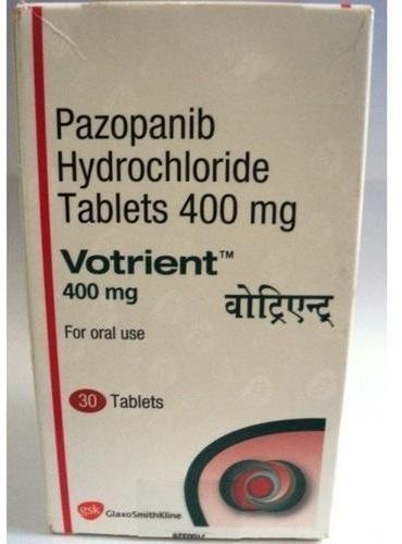 Votrient Tablets, Composition : Pazopanib
