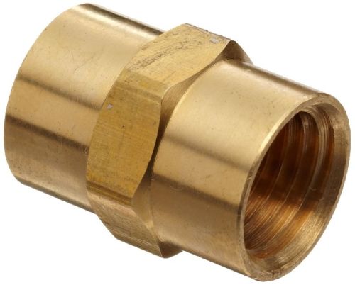Polished Brass Pipe Coupling, For High Strength, Excellent Quality, Corrosion Proof, Color : Golden