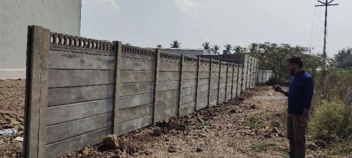 Paint Coated RCC Precast Boundary Wall, For Construction, Feature : Durable, Quality Tested
