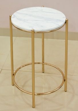 Marble Top Stool, For Restaurants, Size : 16x16x21 Inch