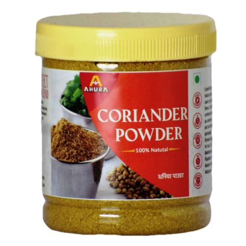 Ahura Coriander Powder, Packaging Size : 100gm