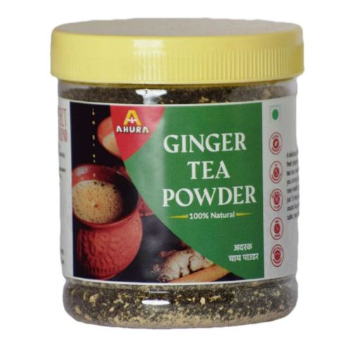 Ahura Ginger Tea Powder, Packaging Size : 100gm