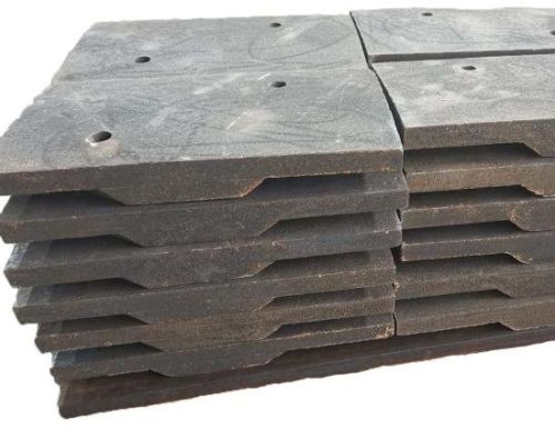 Coated Metal Coal Mill Liner, For Industrial, Color : Grey