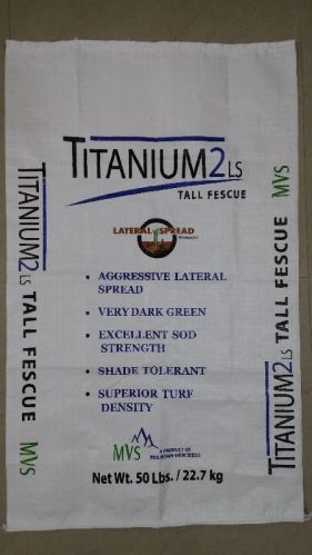 Printed PP Woven Bags, Color : White Bottom Stitched, Bag Capacity : 25kg