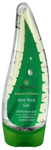 Khadi Veda Herbal Natural Alovera Gel, Packaging Type : Bottle