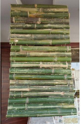 Green Bamboo Poles, Shape : Round