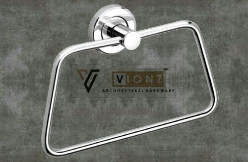 Round Polished Stainless Steel PYARAMID RING, For BATHROOM ACCESSORIES