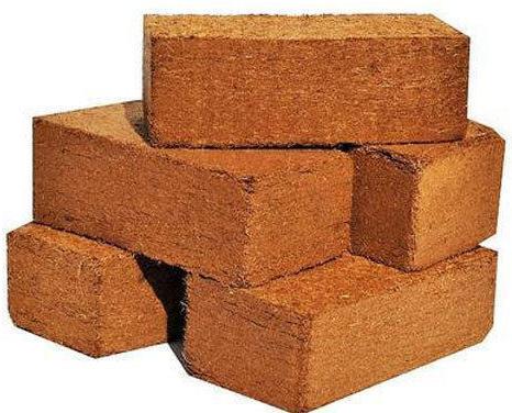 Rectangular Coir Block, For Partition Walls, Color : Brown