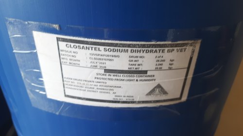 Closantel Closantel Sodium BP VET, Purity : 99%