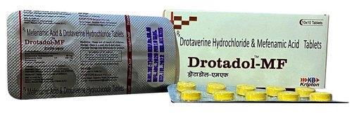 Drotaverine Hydrochloride Mefenamic Acid Tablets, For Abdominal Pain Cramps