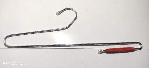 Chrome Plated Plain Stainless Steel Saree Hanger, Color : Shiny Silver