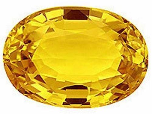 Ceylon Yellow Sapphire Precious Gemstone, For Jewellery, Size : 0-10mm, 10-20mm, 20-30mm