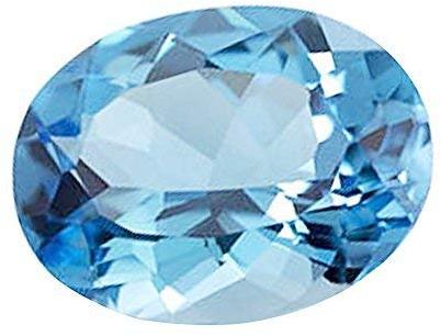 Natural Blue Zircon Precious Gemstone, For Jewellery, Size : 0-10mm, 10-20mm, 20-30mm, 30-40mm