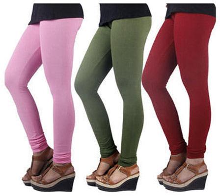 Chuidar Plain Lycra Ladies Leggings, Age Group : Adults